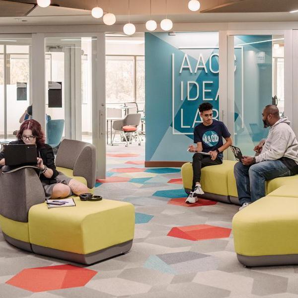 Students outside of IDEA Lab