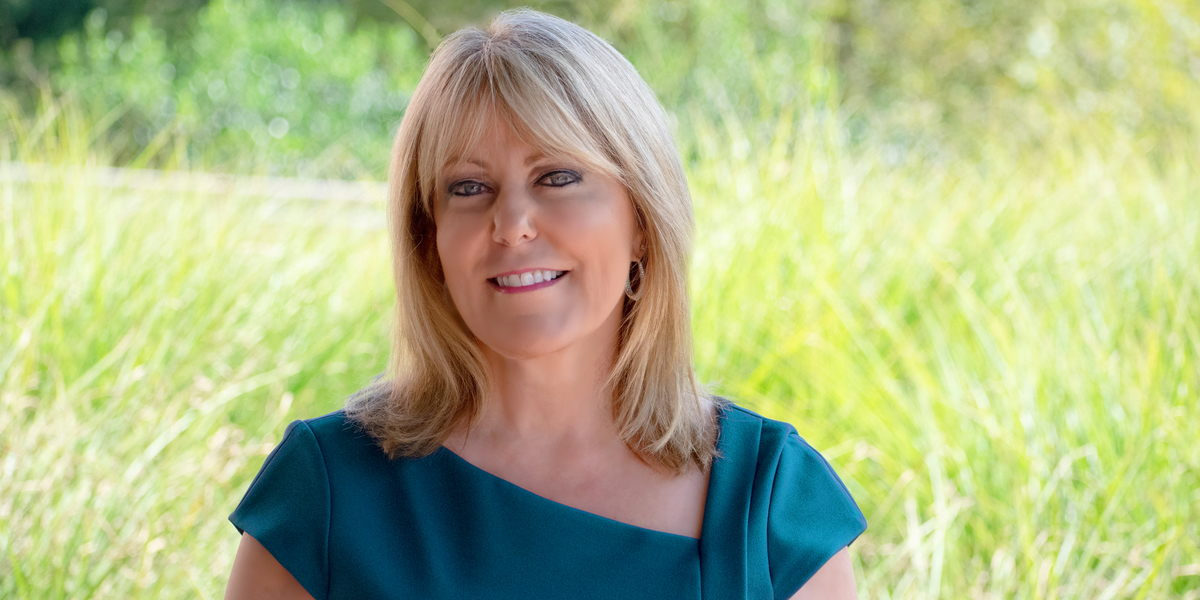 Headshot of president, Dawn Lindsay.